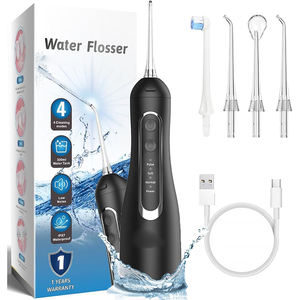 Appareil de nettoyage buccal électrique portable sans fil, étanche, à 4 modes, irrigateur dentaire pour le soin des dents - Product Image 1