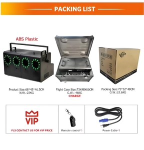 Ánh Sáng Sân Khấu Rgbw 4-Bánh Xe 3000W Tự Động Máy Bong Bóng Khói Máy Bong Bóng Cho Disco Tổ Chức Sự Kiện Bên Câu Lạc Bộ - Product Image 5