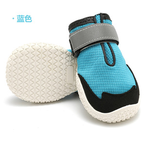 Yüksek kaliteli Pet spor ayakkabı gece yürüyüş için su geçirmez ve parlak yansıtıcı şerit kanca döngü kapatma ile nefes - Product Image 2