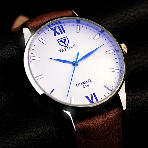 YAZOLE D 318 Trending Men luxury brand 2020 new watches Male Wristwatch Famous Business Quartz Wristwatch for Men Clock Reloj