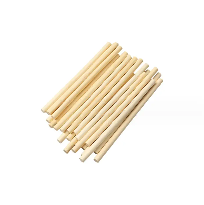 Bambus Holz Eis am Stiel Fabrik kleine Handwerk solide Eis Stick Birke Dübel Stab Lutscher Sticks