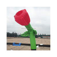 Tulipe gonflable en vente chaude 2025, fleurs de tulipe géantes artificielles pour la publicité