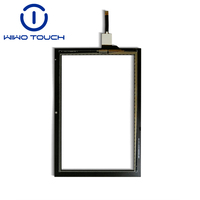 Módulo de Pantalla Táctil LCD Pequeño de 0.96-10.1 Pulgadas, Panel de Pantalla de 10 Pulgadas Negro, Panel Táctil Capacitivo con Protección Antihuellas