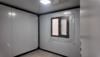 Maison conteneur extensible à structure en acier robuste, résistante au vent et aux tremblements de terre, villa modulaire préfabriquée pour les sites d'Afrique et d'Europe