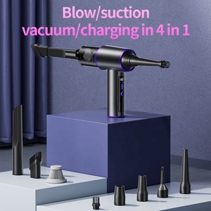 Mini aspirateur portable sans fil rechargeable, souffleur d'air léger à alimentation USB pour voitures - Product Image 5