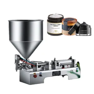 Single-nozzle Semi Automatic Filling Machines for Cream Oil Tube Cartridge Juice Paste Canning Sauce Juice Honey Bottle filling