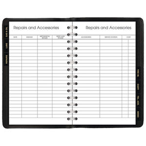 สมุดบันทึกอัตโนมัติสำหรับบันทึกระยะทางที่ใช้แล้ว บันทึกการใช้น้ำมันเชื้อเพลิง การหล่อลื่น การซ่อมแซม ยางรถ ระยะทางการเดินทาง บันทึกการเดินทาง สมุดบันทึก - Product Image 6