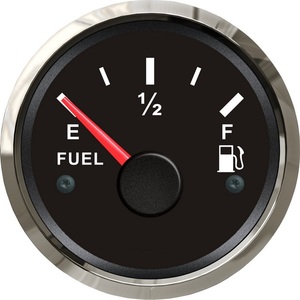 52 मिमी 240-33ohms पानी स्तर गेज मीटर 240-33 0-190 ओम समुद्री कार नाव के लिए अलार्म के साथ - Product Image 2