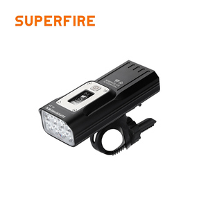 Phare de vélo rechargeable super lumineux 24W, étanche IP54, 2000LM, 6500mAh, fonction banque d'alimentation, LED, éclairage avant pour la conduite nocturne, 6 - Product Image 1
