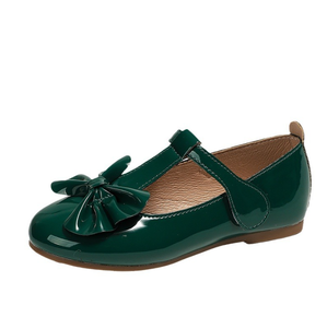 Nouvelles Sandales d'été en Cuir pour Bébés et Enfants Filles, Style T-bar, Légères et Souples, à Motifs Floraux, avec Sangle et Fermeture à Clé, pour l'extérieur - Product Image 1
