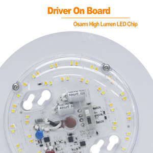 Worbest Plafonnier LED 12/14/16 pouces avec driver intégré, puce LED <span class=keywords><strong>Osam</strong></span> à haut lumen, pour lieux humides, style simple, certifié ETL/cETL - Product Image 3