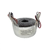 Transformateur toroïdal monophasé de haute qualité certifié US/UE, OEM/ODM, 15VA à 5000VA, 110VAC à 15VAC, à dérivation centrale