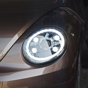 Montaje de lámparas delanteras de coche para VW Beetle 2013-2020 nueva actualización de lente de proyector LED de alta calidad faro automático accesorios de gran oferta - Product Image 2