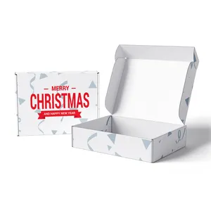 Custom Logo Christmas socks gift box Matte Golf Ball Paper Packing Packaging Decorative Christmas Mini Gift Box