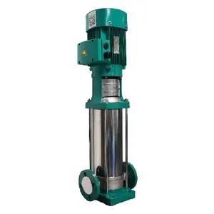 High pressure vertical turbine water pump