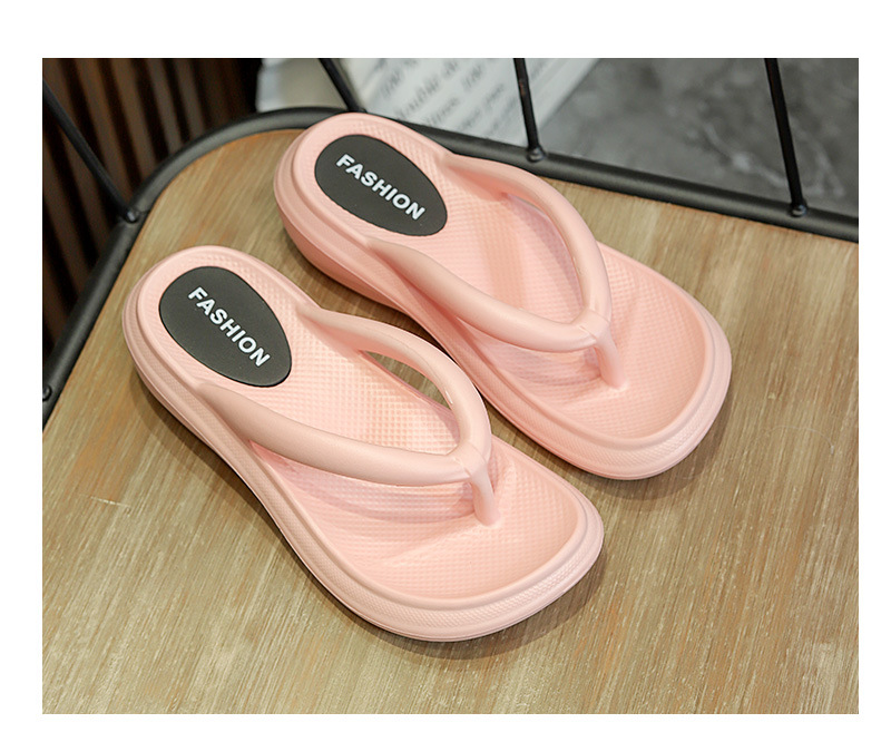 OEM EVA Flip-flops Women Summer Beach Filpflops Clip Feet Thick Sole Slippers Ladies