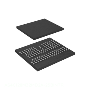 Composants de circuit électronique Mémoire 134 VFBGA AS4C128M32MD2A-25BINTR Canal fabricant - Product Image 1