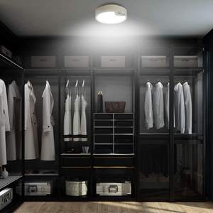 Hareket sensörü pil işletilen işık hareket aktif tavan ışıkları banyo garaj koridor çamaşır merdiven 400LM günışığı - Product Image 2