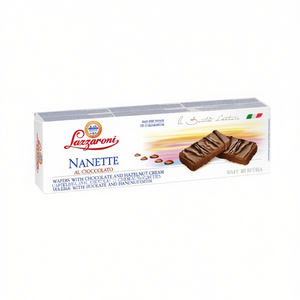 Nanette Lazzaroni <b>Chocolate</b> Cocoa Filled Wafers Biscuits 100g X 14pcs Sweet Crispy Italian Perfect Snack or <b>Treat</b> Box - Product Image 2