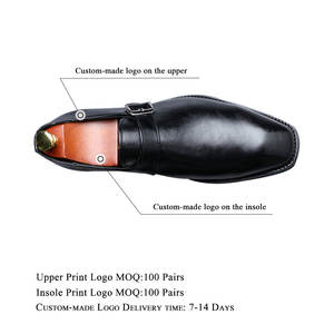 Коричневые цельнокроеные оксфорды больших размеров 37-48, Оксфордские туфли с пряжкой, Формальные Деловые туфли, свадебные туфли под платье, 318 - Product Image 3