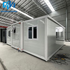 Alta calidad 40Ft 20Ft Contenedor prefabricado extensible Casa <span class=keywords><strong>Cocina</strong></span> <span class=keywords><strong>modular</strong></span> de acero ligero para villas Casa <span class=keywords><strong>Modular</strong></span> - Product Image 2
