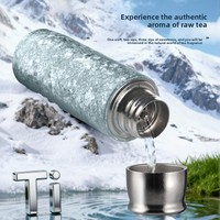 Thermos isotherme personnalisé avec logo, grande capacité, portable, pour le sport et la gym, réutilisable, écologique, sans BPA, maintient la chaleur pendant 6/12 heures