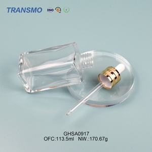 OEM Empty 110ml Square Glass Dropper Serum Oil Bottle Custom Made Skincare Serum Glass Bottle Bottle Manufacturer - Product Image 6