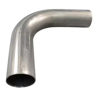 2.5 3 3.5 4 4.5 Inch 90 45 Degree Elbow Titanium Bend Mandrel Pipe For Exhaust Turbo Downpipe