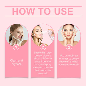 Crème Dépilatoire Permanente Douce et Efficace pour le Visage et les Sourcils, à l'Extrait de Romarin et d'Orange Amère, Ciblée pour le Visage et Adaptée à Tous les Types de Peau - Product Image 4