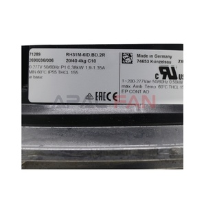 Ventilador centrífugo Siemens Ziehl-abegg RH31M-6ID.BD.2R 200V AC 380W 1.9A 50Hz 60Hz para motor de husillo servo - Product Image 6