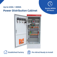 Armoire de distribution électrique haute qualité personnalisée pour extérieur IP20, panneau de commutation d'entrée/sortie basse tension
