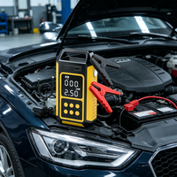 Portable Car Air Compressor and Tire Inflator with Wireless Digital Display, Multifunctional Portable Car Air Pump