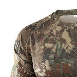 Camisa de Caza para Hombre, Manga Larga, Transpirable, 100% Poliéster, Diseño Sólido, Logotipo Personalizable - Product Image 5