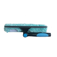 Raclette pivotante et épurateur de vitres en microfibre, raclette de vitres et nettoyeur de vitres, Kit de lavage de vitres léger