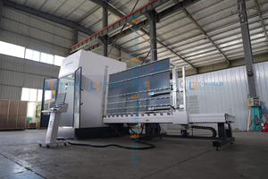 Centro de Trabajo Vertical para Vidrio E-WORLD, Máquina CNC para Perforación y Fresado de Vidrio - Product Image 2