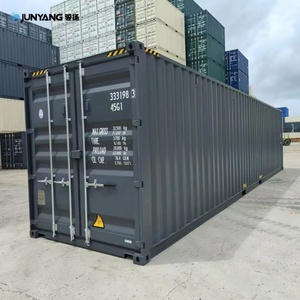 Conteneur de stockage de marchandises sèches en acier Corten High Cube de 40 pieds, vente en gros d'usine - Product Image 1