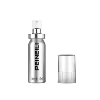 A306 Peineili Spray sexuel masculin à base de plantes biologiques efficace avec PTFE pour retarder l'éjaculation, respectueux de la peau, 15 ml, pour hommes forts