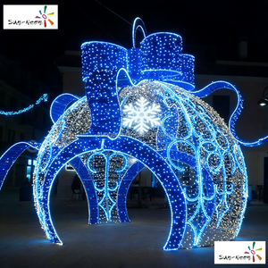 Boule de Noël LED géante lumineuse pour extérieur, éclairage d'événements extérieurs - Product Image 5