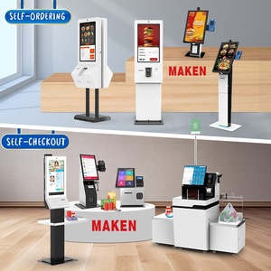 Borne de paiement de 19 pouces Machines de caisse automatisées par kiosque Caisse libre-service - Product Image 6