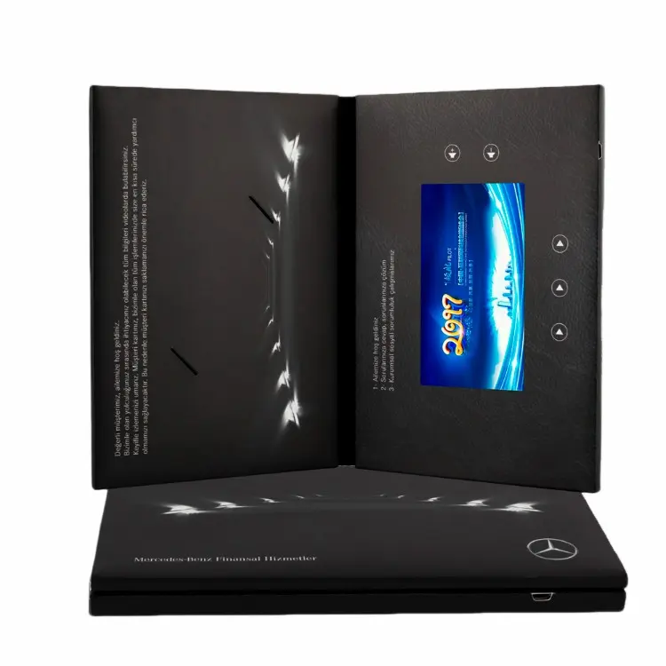 Personalization Customization Blank Greeting Card Brochure Box Folder Motion Video Book