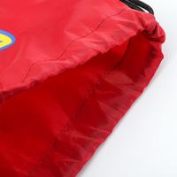 Sacs à dos personnalisés en polyester avec cordon de serrage pour jouets, gym, marathon, cadeaux promotionnels pour chaussures et vêtements