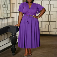PASUXI Vente en gros Nouvel ensemble jupe ample imprimée pour femme, haut court et jupe longue bohème, imprimé ethnique africain, robes grandes tailles