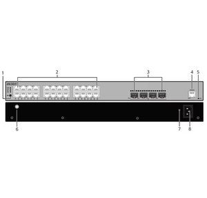 Commutateur réseau Ethernet PoE géré flexible série S5735R-L-V2 à 16 ports S5735R-L16LP2S-QA-V2 S5735R-L16LP2X-QA-V2 - Product Image 3