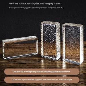 <span class=keywords><strong>Brique</strong></span> de verre cristal haute transparence au meilleur <span class=keywords><strong>prix</strong></span> avec un design moderne et une fonction résistante au feu pour <span class=keywords><strong>cloison</strong></span> murale - Product Image 3