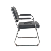 Chaise de salle à manger moderne en chrome noir pour usage hôtelier, vente en gros directe d'usine, personnalisation OEM