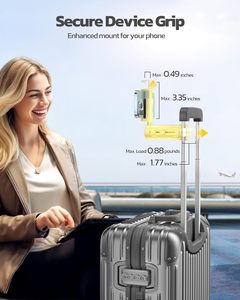 Support de téléphone Travel Essentials Support de téléphone pour voler avec accessoire de rotation à 360 degrés pour les incontournables de voyage en avion - Product Image 5