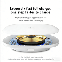 Fournisseur OEM ODM de chargeur sans fil unique 15W, chargeur rapide carré avec QC3.0 Type-C pour le bureau et la maison
