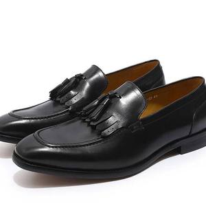 2026 Best-selling Vintage Fringe shoes for <b>Men</b> Professional and Casual Handicraft Workshops <b>Men's</b> leather <b>Dress</b> Shoes&Oxfords - Product Image 4