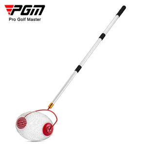 Pgm Jqq006 Custom Logo Hand Push Golfbal Picker Intrekbare Golfbal Retriever