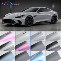 Film de protection de voiture PPF TPU gris Nardo, effet changeant de couleur, 7,5 mil, auto-réparant, 1,52*15 m, anti-rayures, garantie 10 ans, carte de couleurs gratuite